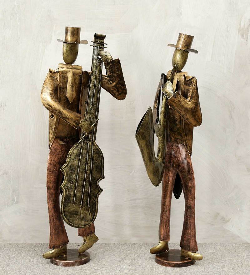23 musician showpiece set of 2 by decorfry by decorfry