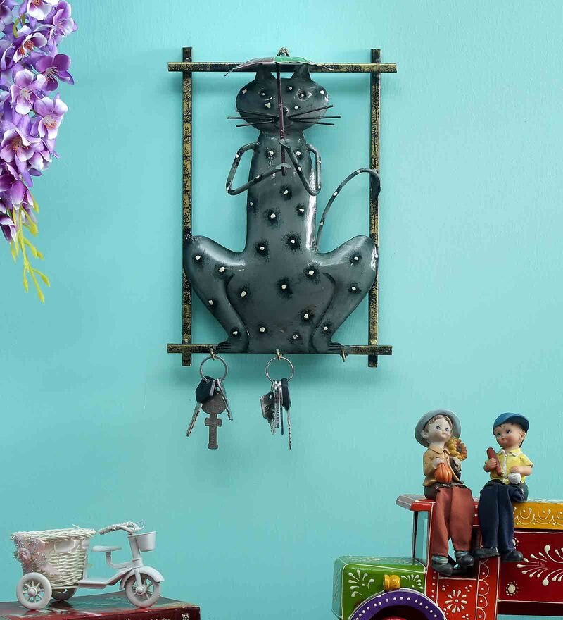 58 iron dancing doll wall art in grey by decorfry by decorfry